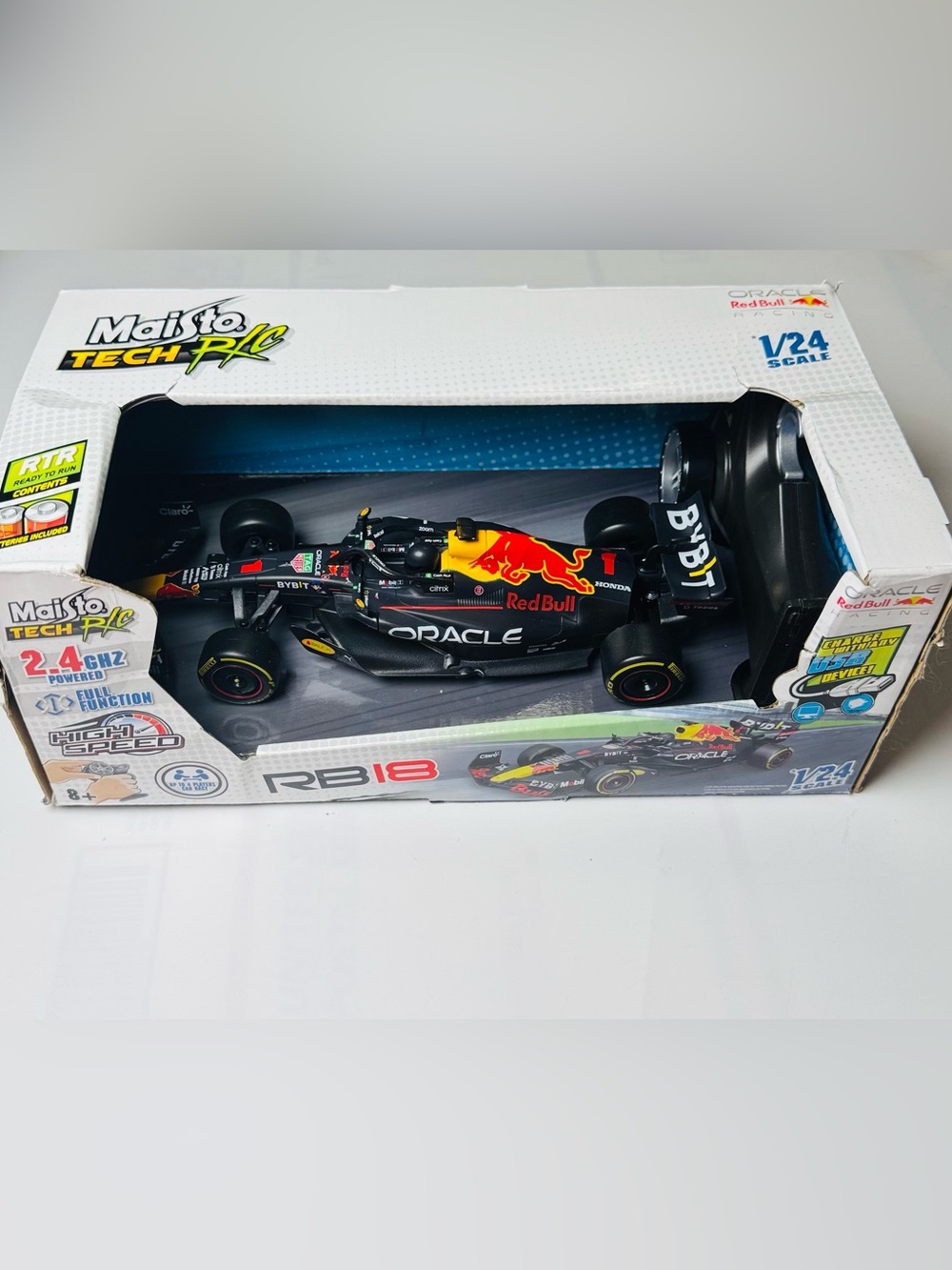 Maisto Tech RC Red Bull RB18 Remote Control Formula 1 Car
